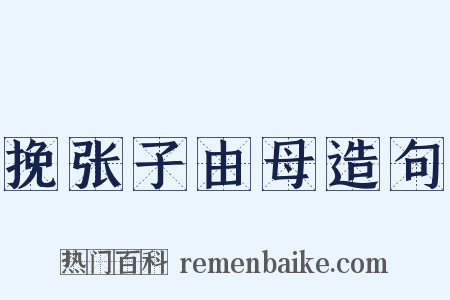 挽张子由母造句是什么意思的图片